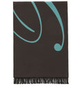 Twotone Fringe Scarf