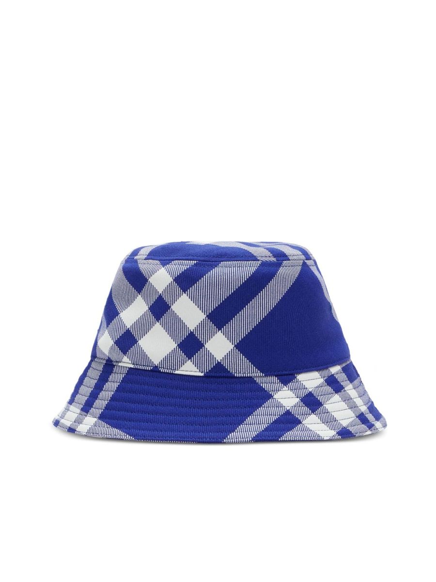 Checked Bucket Hat