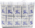 TRANSPARENT DESIGN LOGO TAG BAG