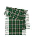 Check Pattern Fringed Scarf