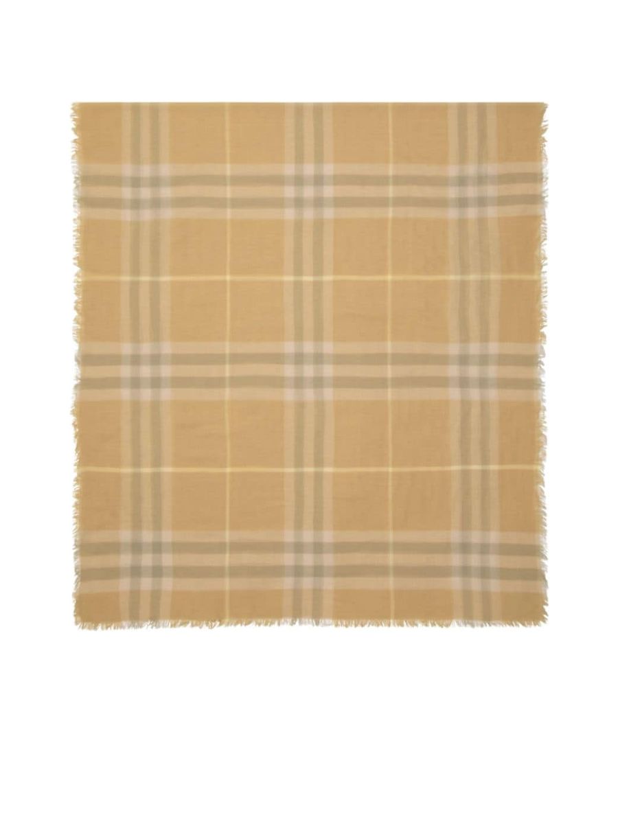 Vintage Check Fine Knit Scarf