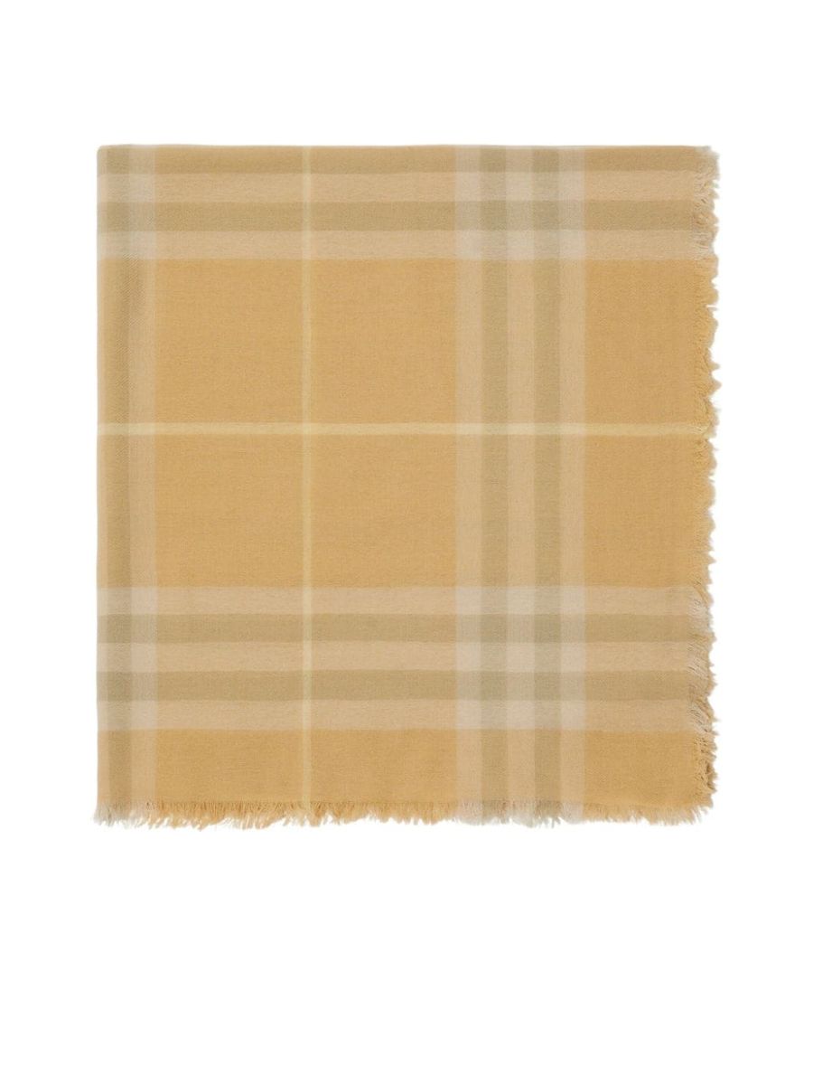 Vintage Check Fine Knit Scarf