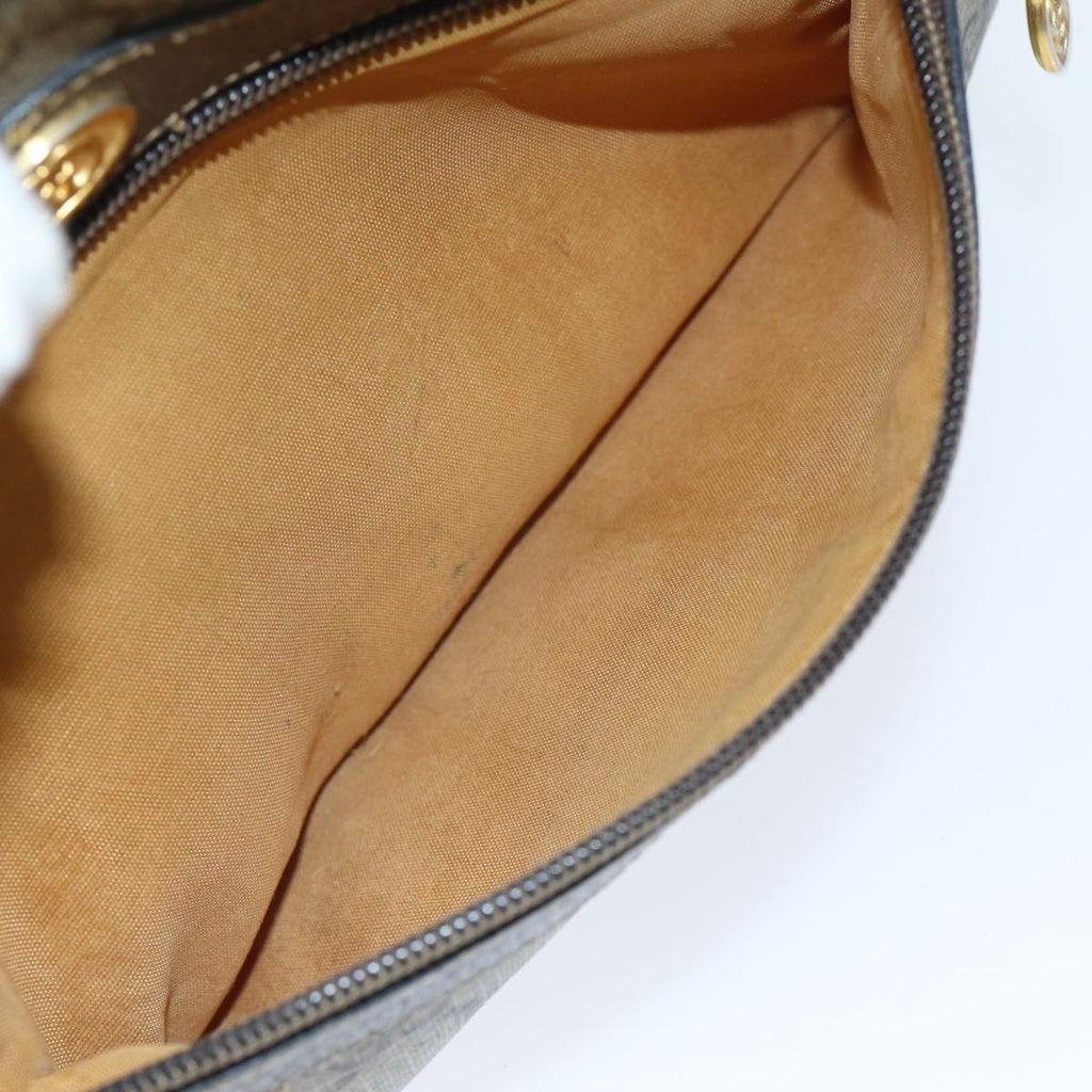 GUCCI GG Supreme Web Sherry Line Shoulder Bag PVC Beige 32 02 004 80804