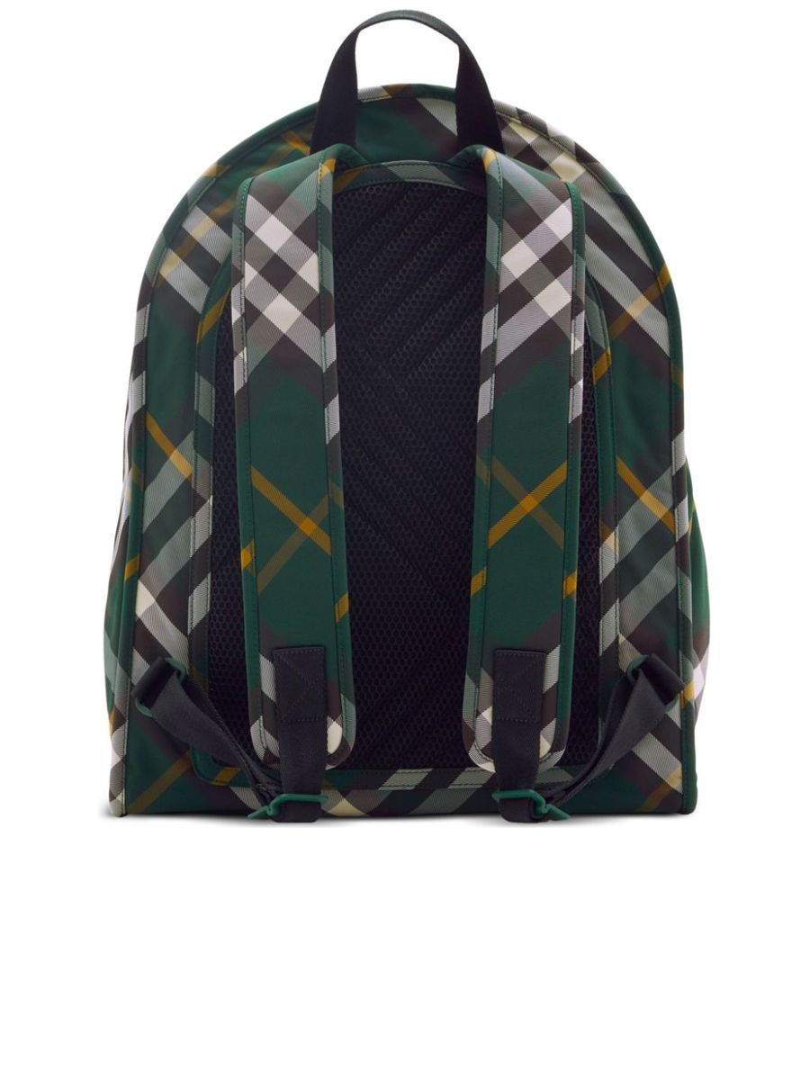 Interwoven Design Backpack with Signature Web Detailing
