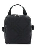 Check Jacquard Crossbody Bag
