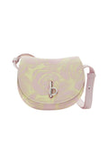 Shoulder Bag with Logo Plaque and Magnetic Fastening