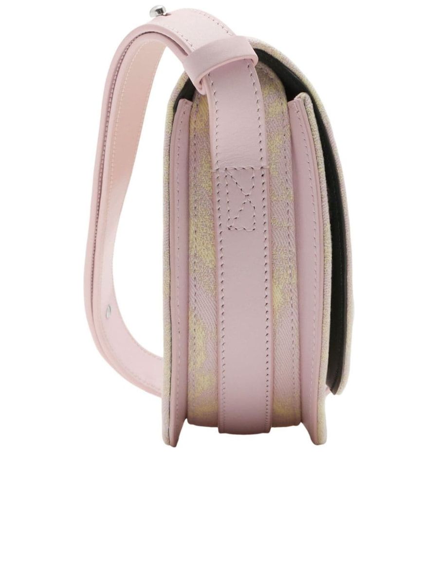 Shoulder Bag with Logo Plaque and Magnetic Fastening