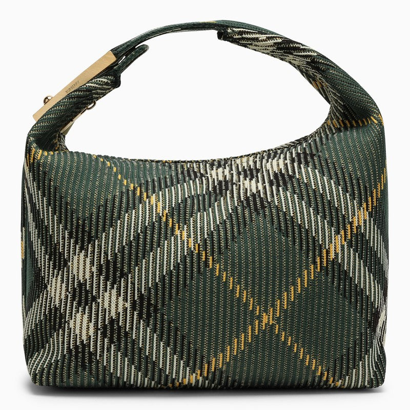 Burberry Medium Green Peg Bag Women