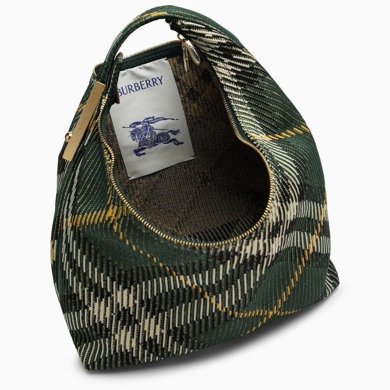 Burberry Medium Green Peg Bag Women