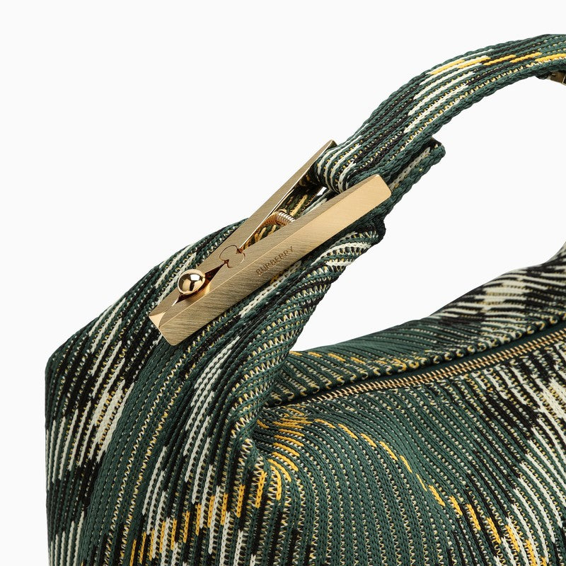 Burberry Medium Green Peg Bag Women