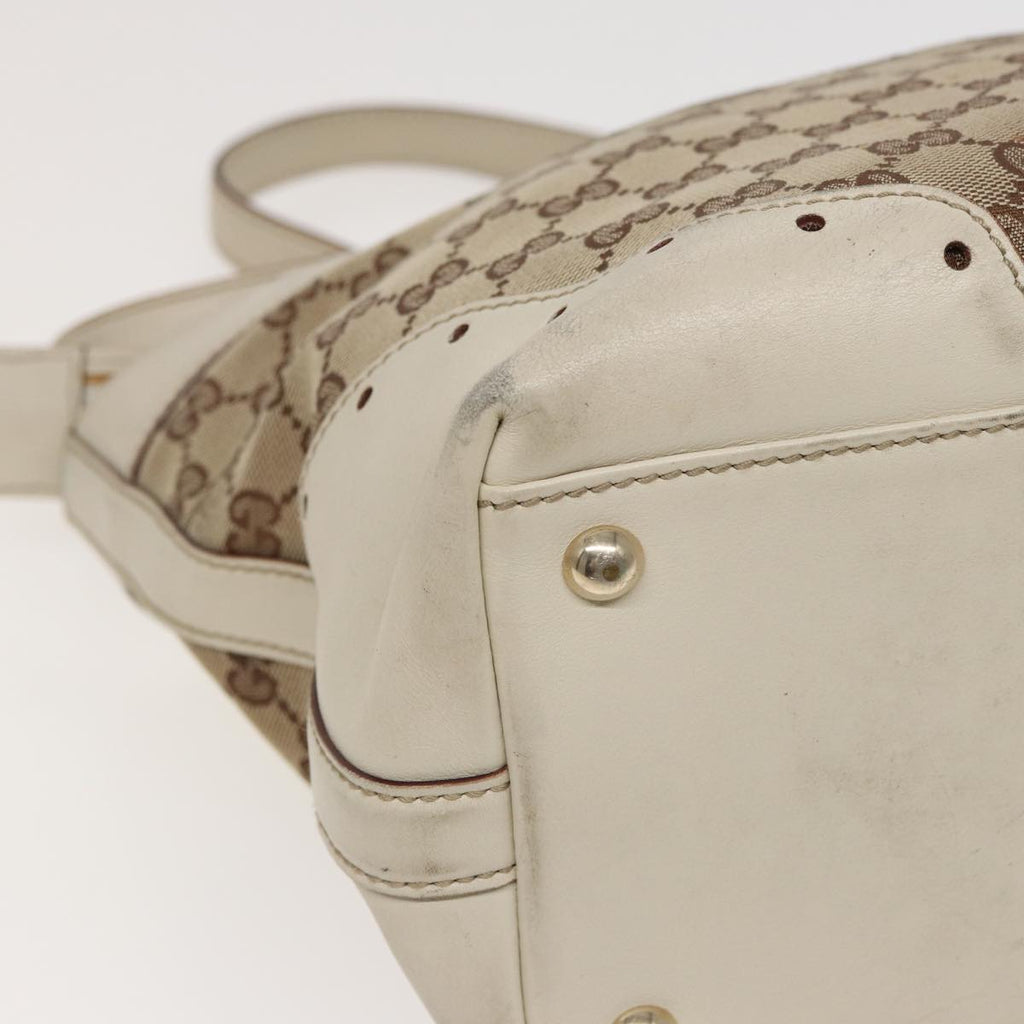 GUCCI GG Canvas Tote Bag Beige 145993 80822