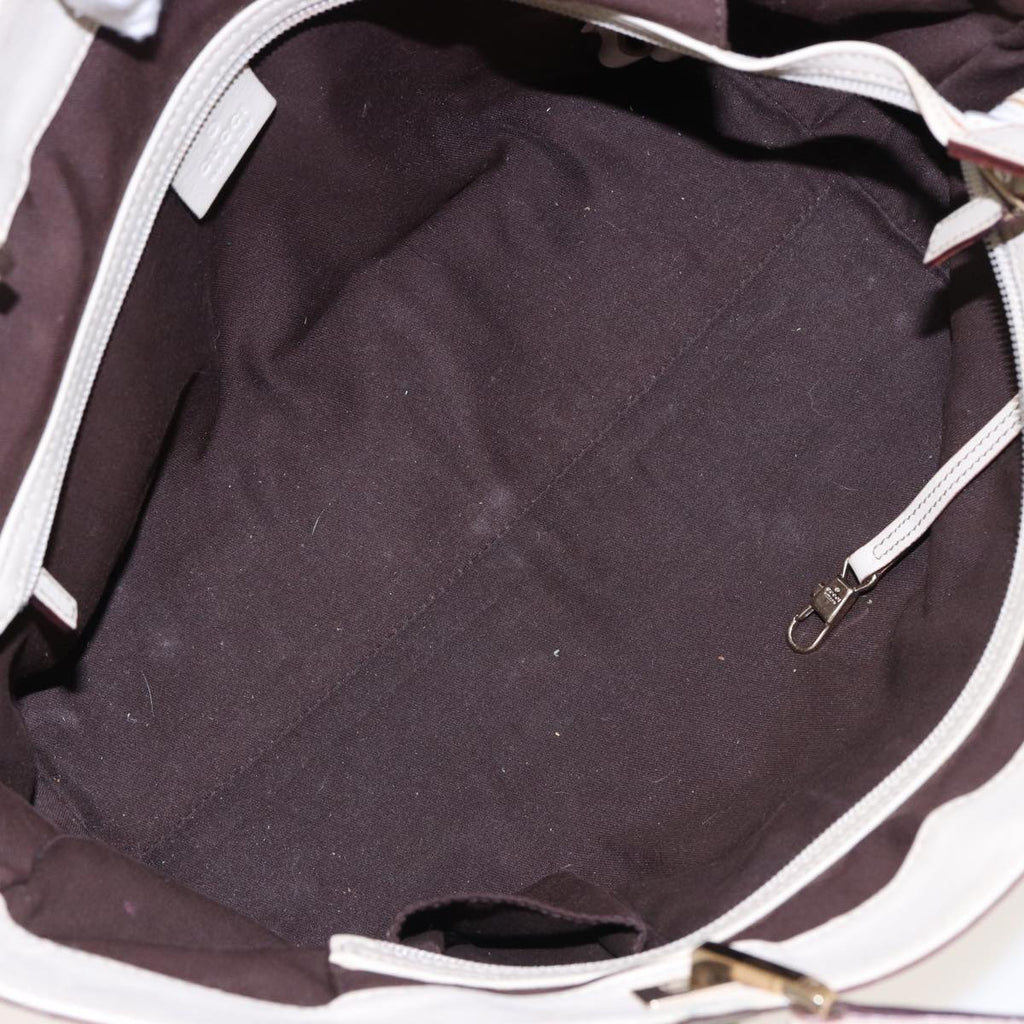 GUCCI GG Canvas Tote Bag Beige 145993 80822