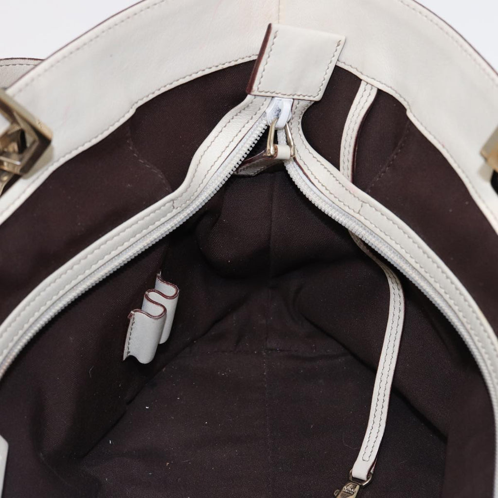 GUCCI GG Canvas Tote Bag Beige 145993 80822