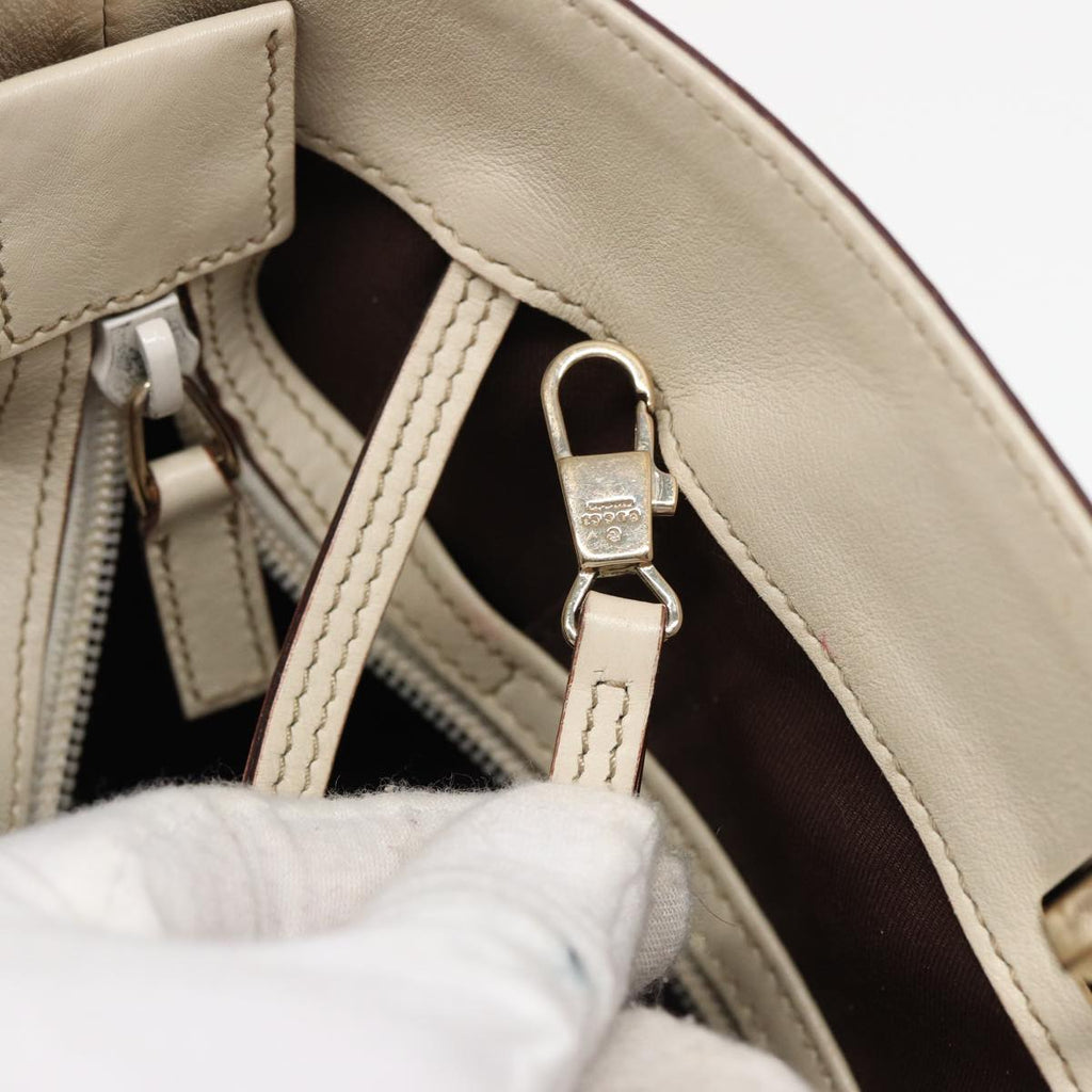 GUCCI GG Canvas Tote Bag Beige 145993 80822