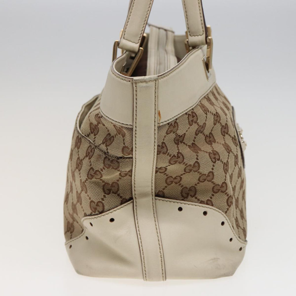 GUCCI GG Canvas Tote Bag Beige 145993 80822