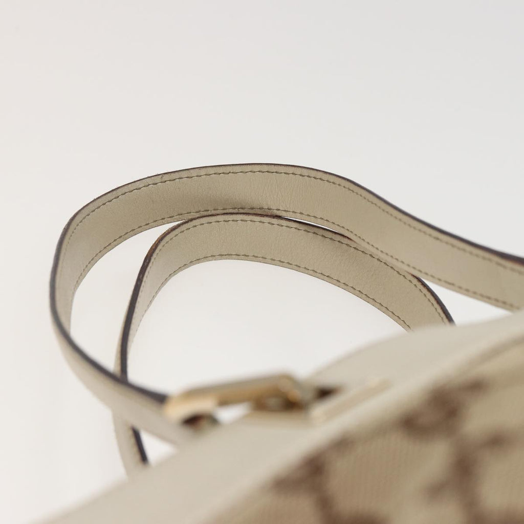 GUCCI GG Canvas Tote Bag Beige 145993 80822