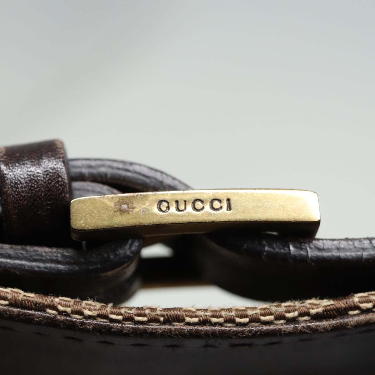 GUCCI GG Canvas Tote Bag Beige 107757 80825
