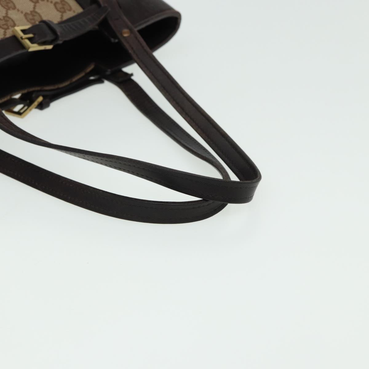 GUCCI GG Canvas Tote Bag Beige 107757 80825