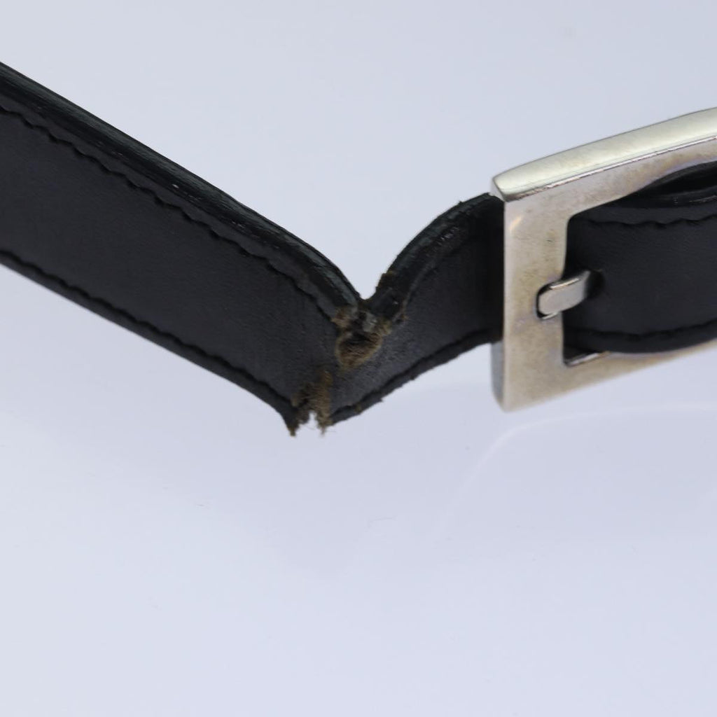 GUCCI Jackie Shoulder Bag Canvas Leather Black 001 3346 80830