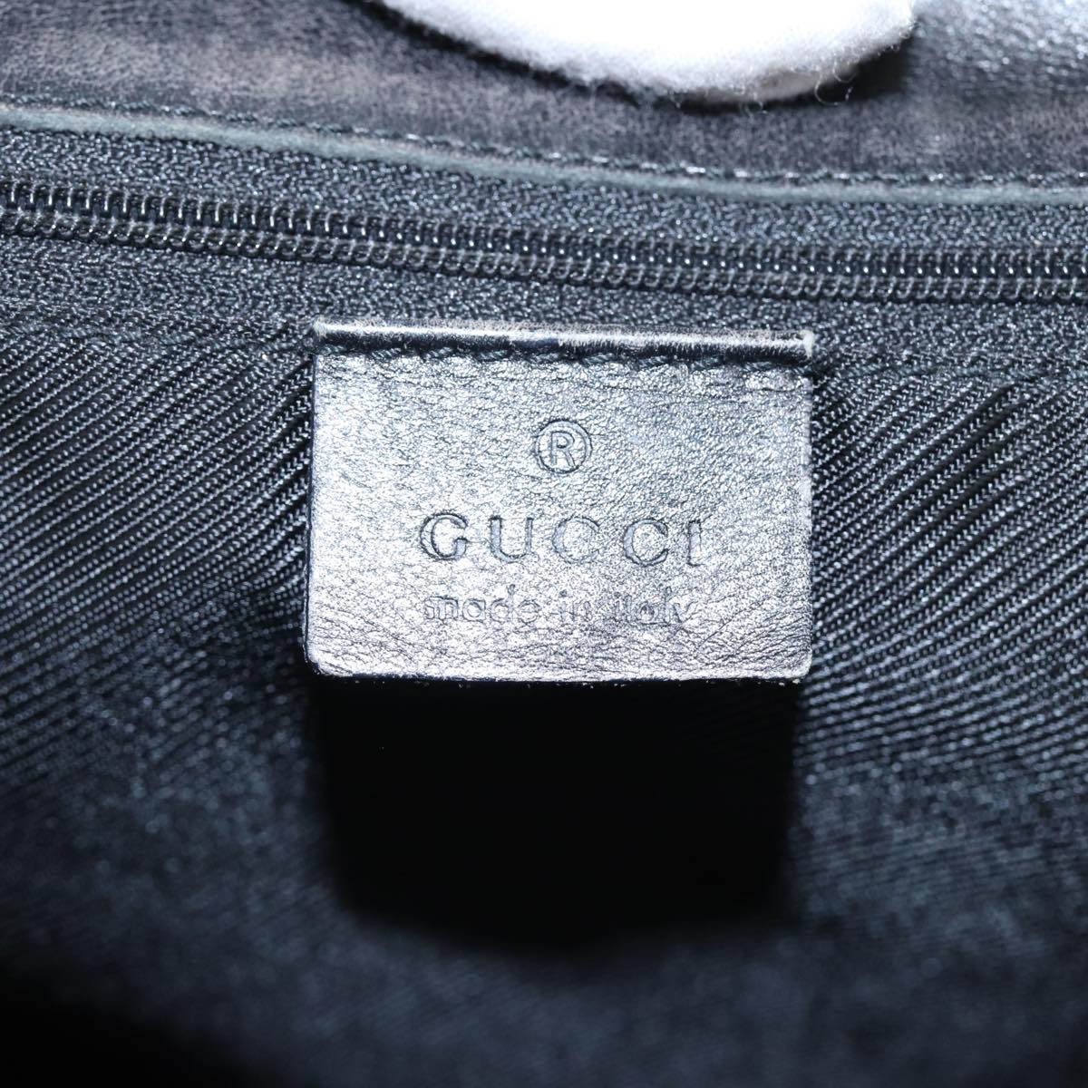 GUCCI GG Canvas Tote Bag Black 002 1098 002404 80833
