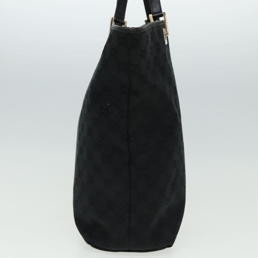 GUCCI GG Canvas Tote Bag Black 002 1098 002404 80833