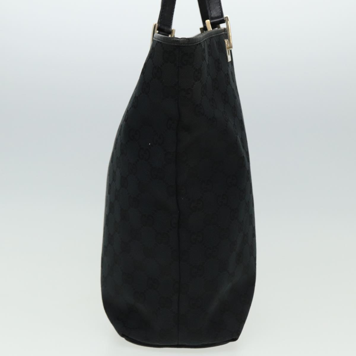 GUCCI GG Canvas Tote Bag Black 002 1098 002404 80833