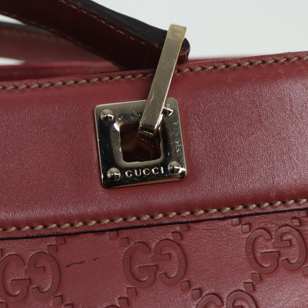 GUCCI GG Canvas Guccissima Hand Bag Pink 145993 80835