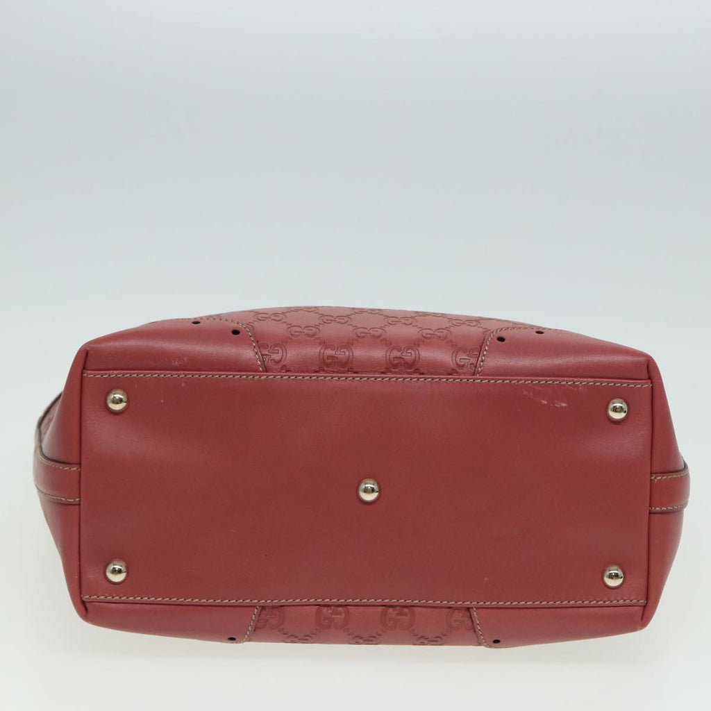 GUCCI GG Canvas Guccissima Hand Bag Pink 145993 80835