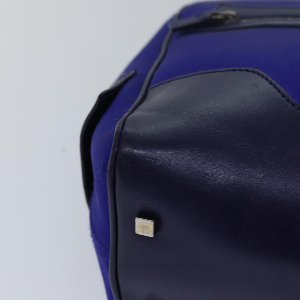 GUCCI Hand Bag Nylon Blue 002 1115 80838