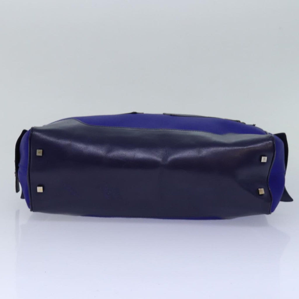 GUCCI Hand Bag Nylon Blue 002 1115 80838