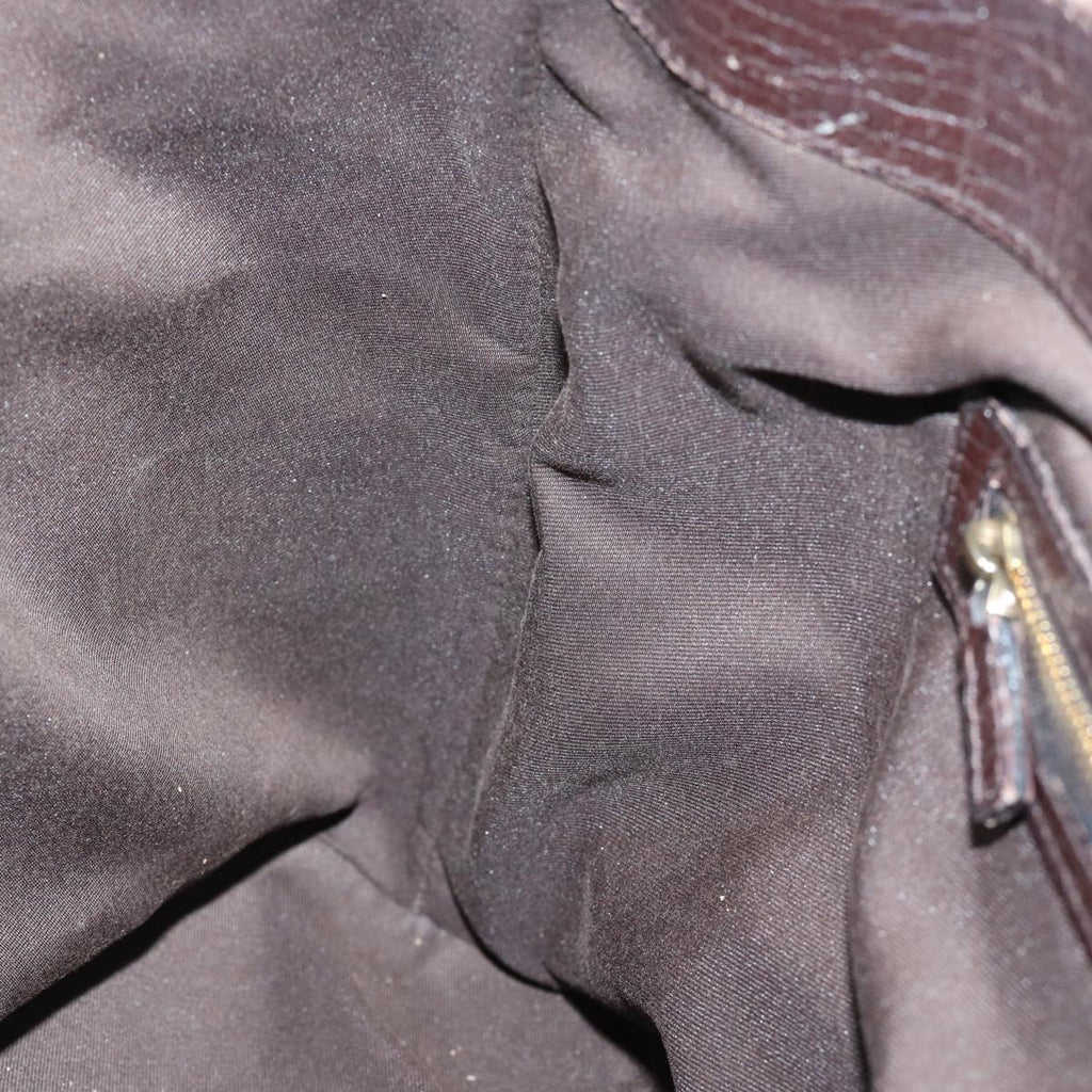 GUCCI GG Canvas Web Sherry Line Horsebit Tote Bag Beige Red 137385 80847