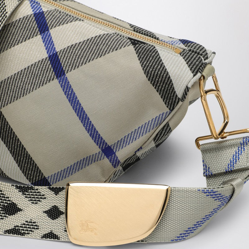 Burberry Medium Shield Bag With Check Pattern Women