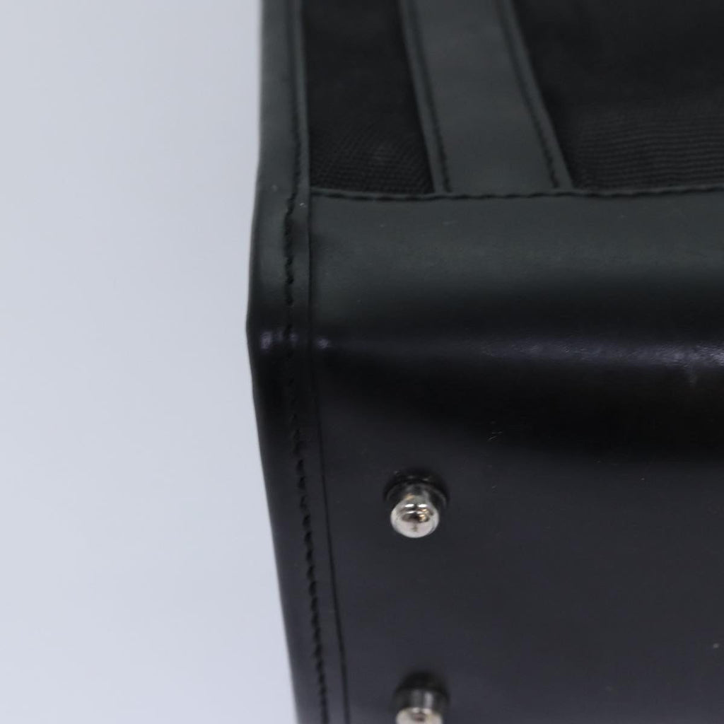 GUCCI Hand Bag Nylon Black 80886