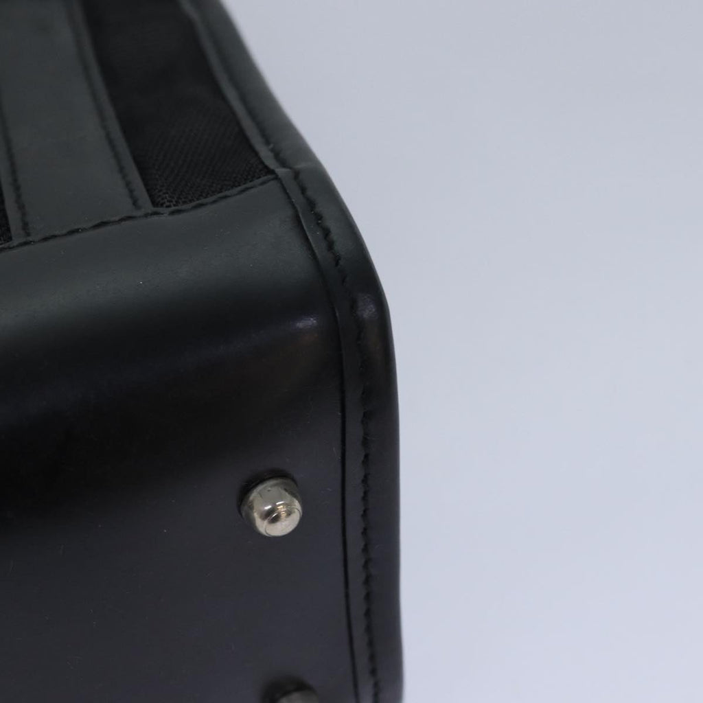 GUCCI Hand Bag Nylon Black 80886