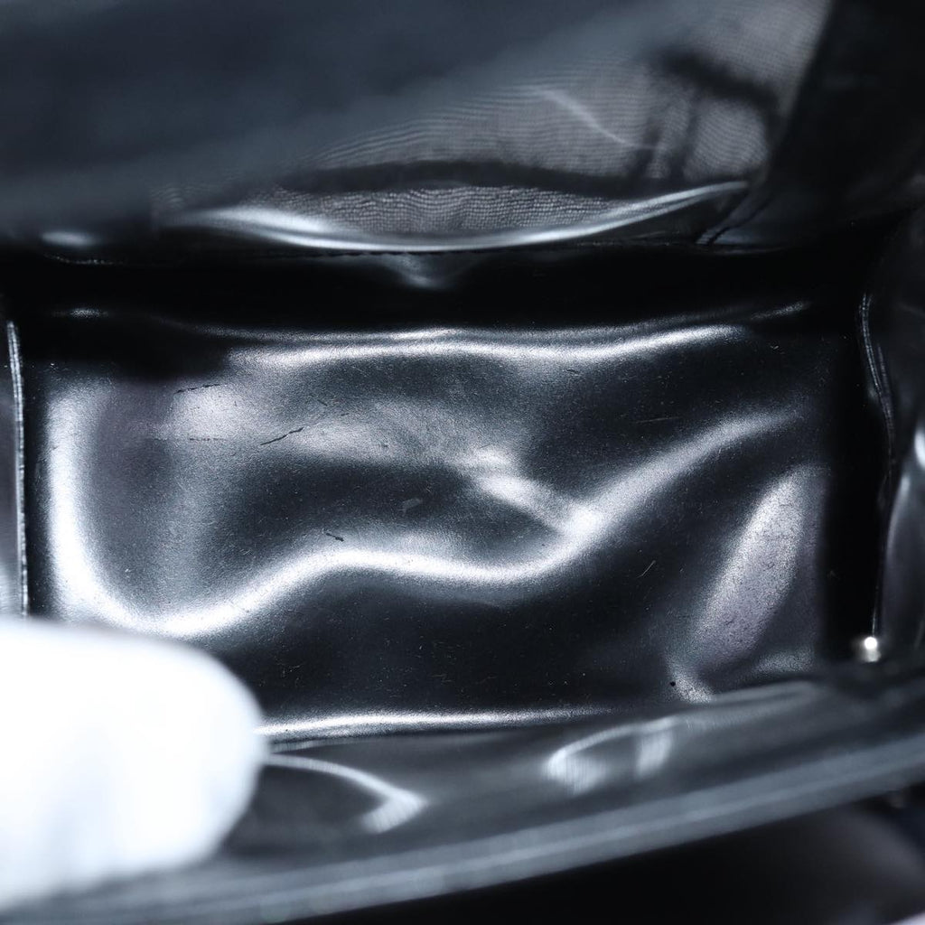 GUCCI Hand Bag Nylon Black 80886