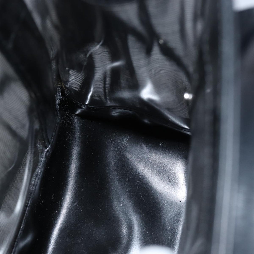 GUCCI Hand Bag Nylon Black 80886