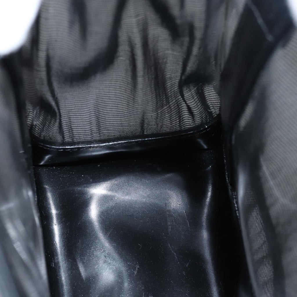 GUCCI Hand Bag Nylon Black 80886
