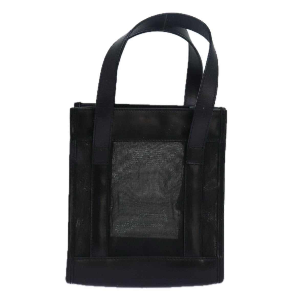 GUCCI Hand Bag Nylon Black 80886