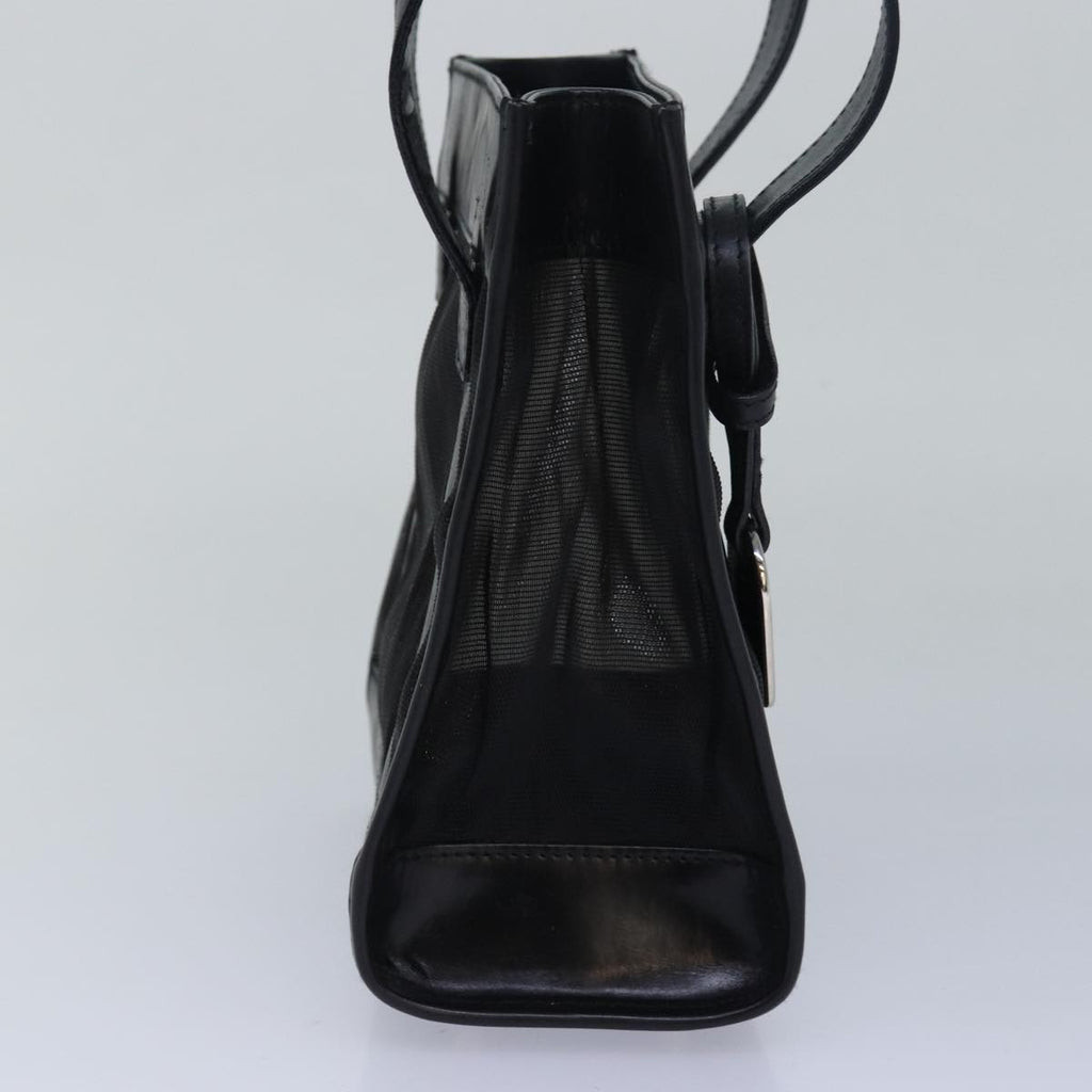 GUCCI Hand Bag Nylon Black 80886