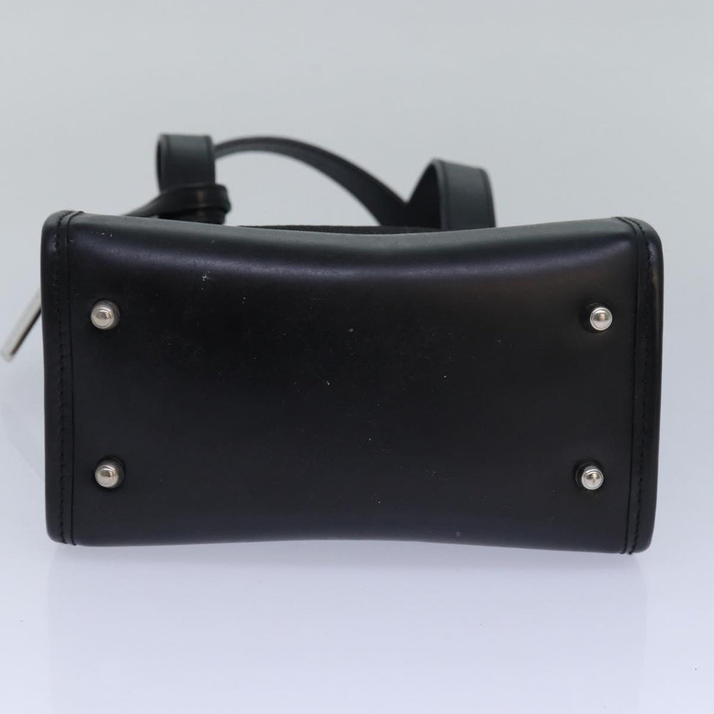 GUCCI Hand Bag Nylon Black 80886
