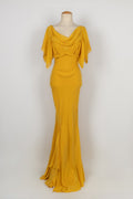 Longue robe John Galliano