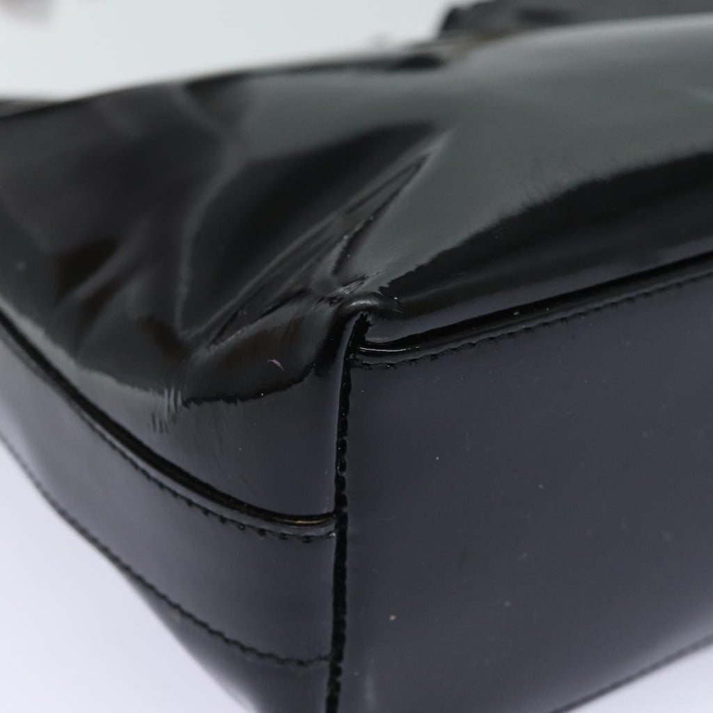 GUCCI Hand Bag Patent leather Black 80889