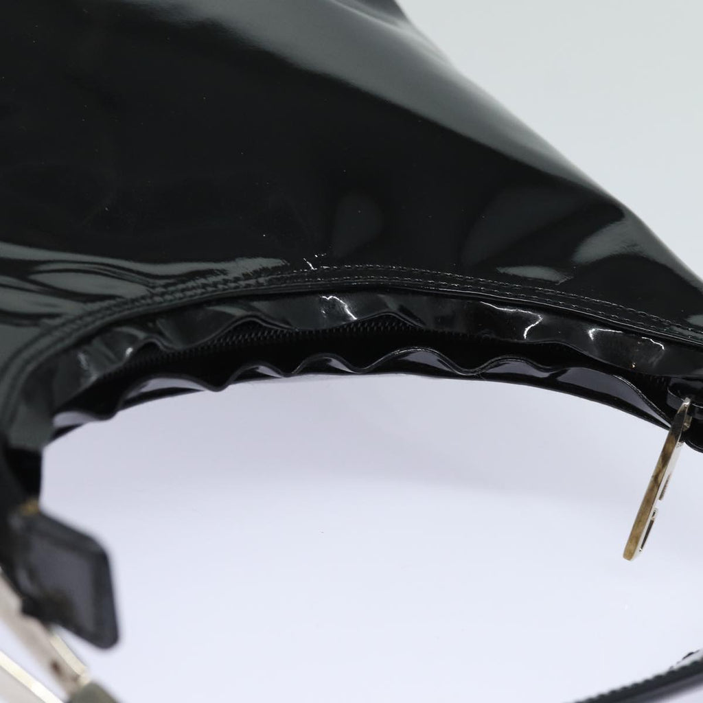 GUCCI Hand Bag Patent leather Black 80889