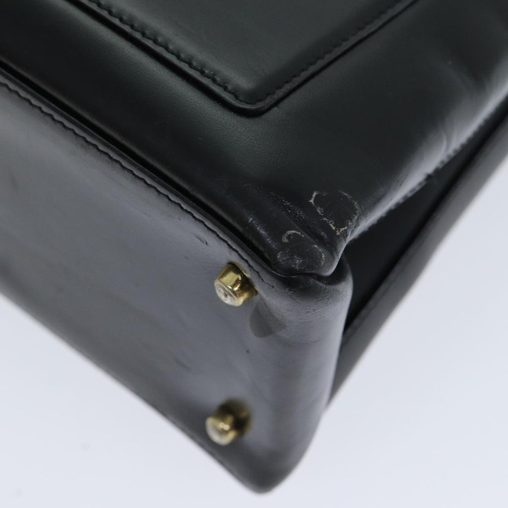 GUCCI Tote Bag Leather Black 002 2113 0333 80890