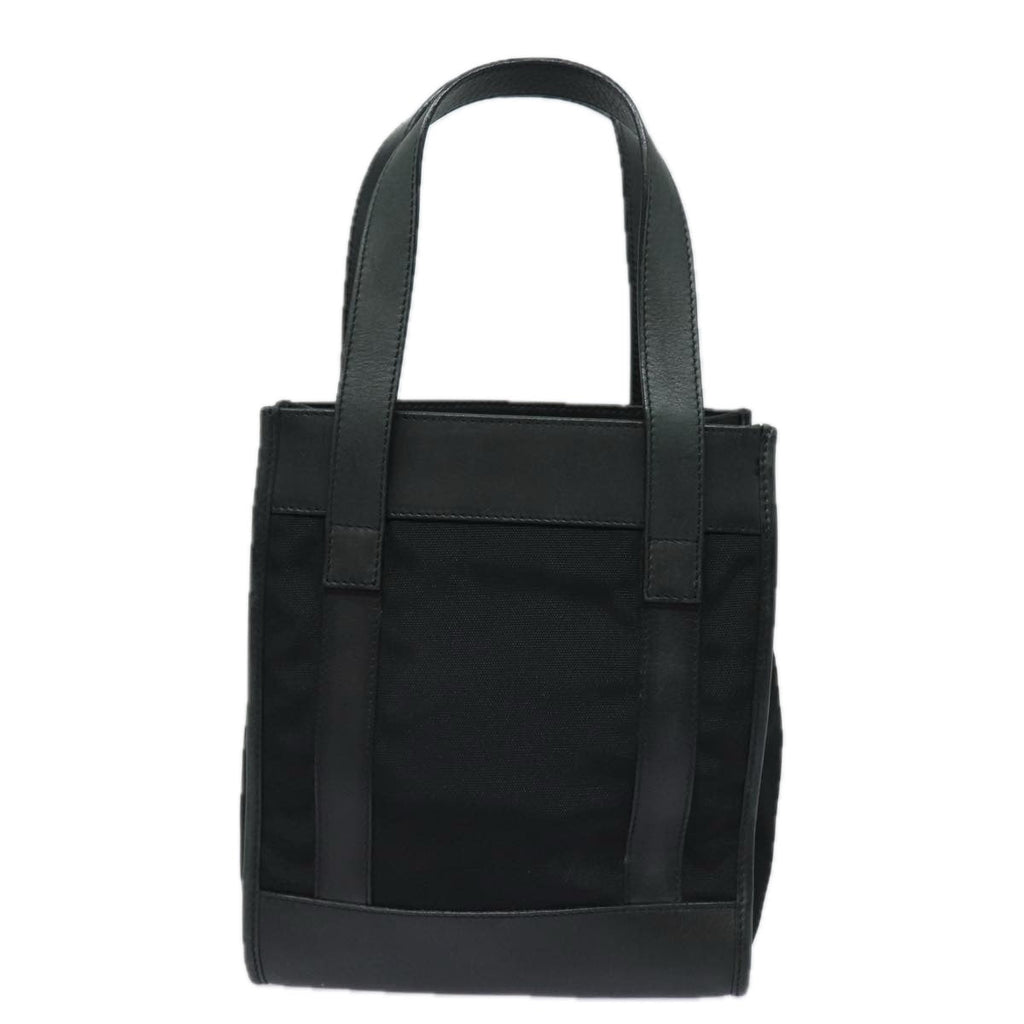 GUCCI Hand Bag Nylon Black 91386 80892