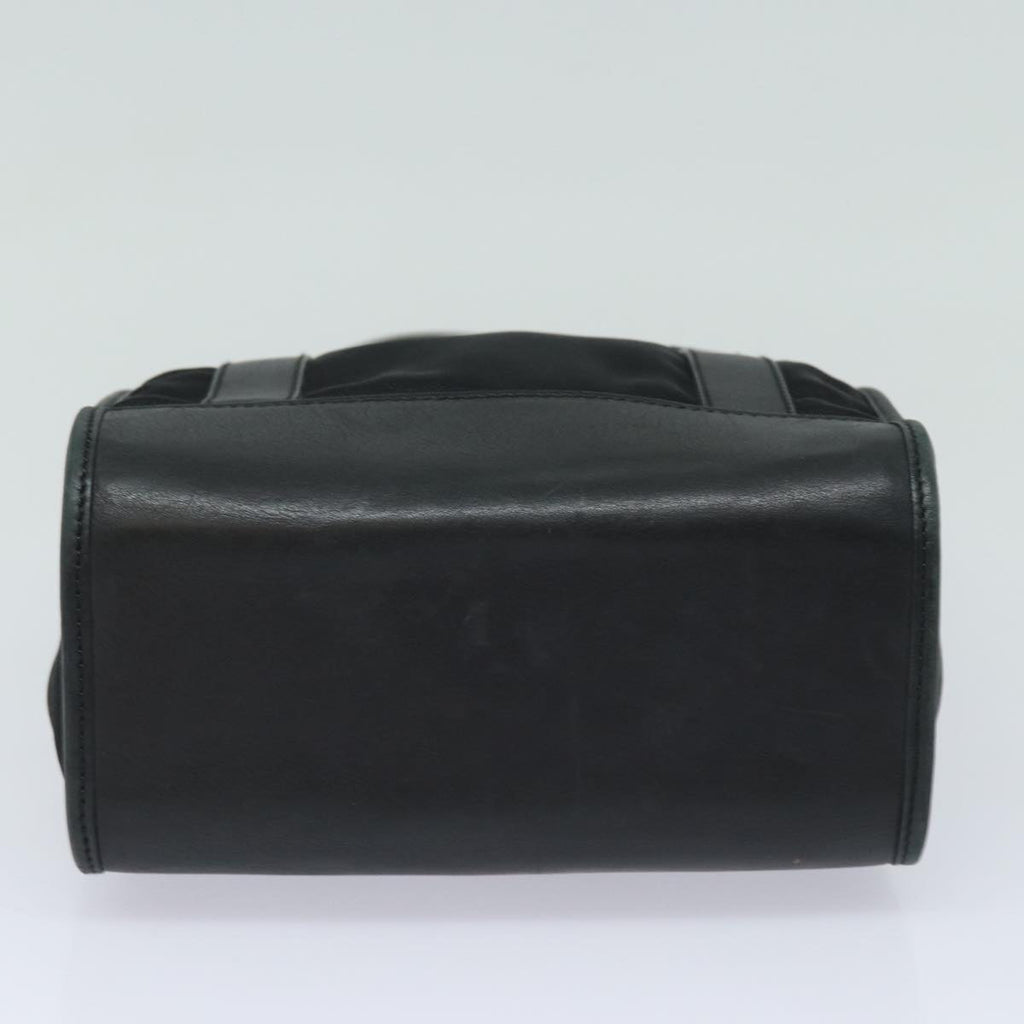 GUCCI Hand Bag Nylon Black 91386 80892