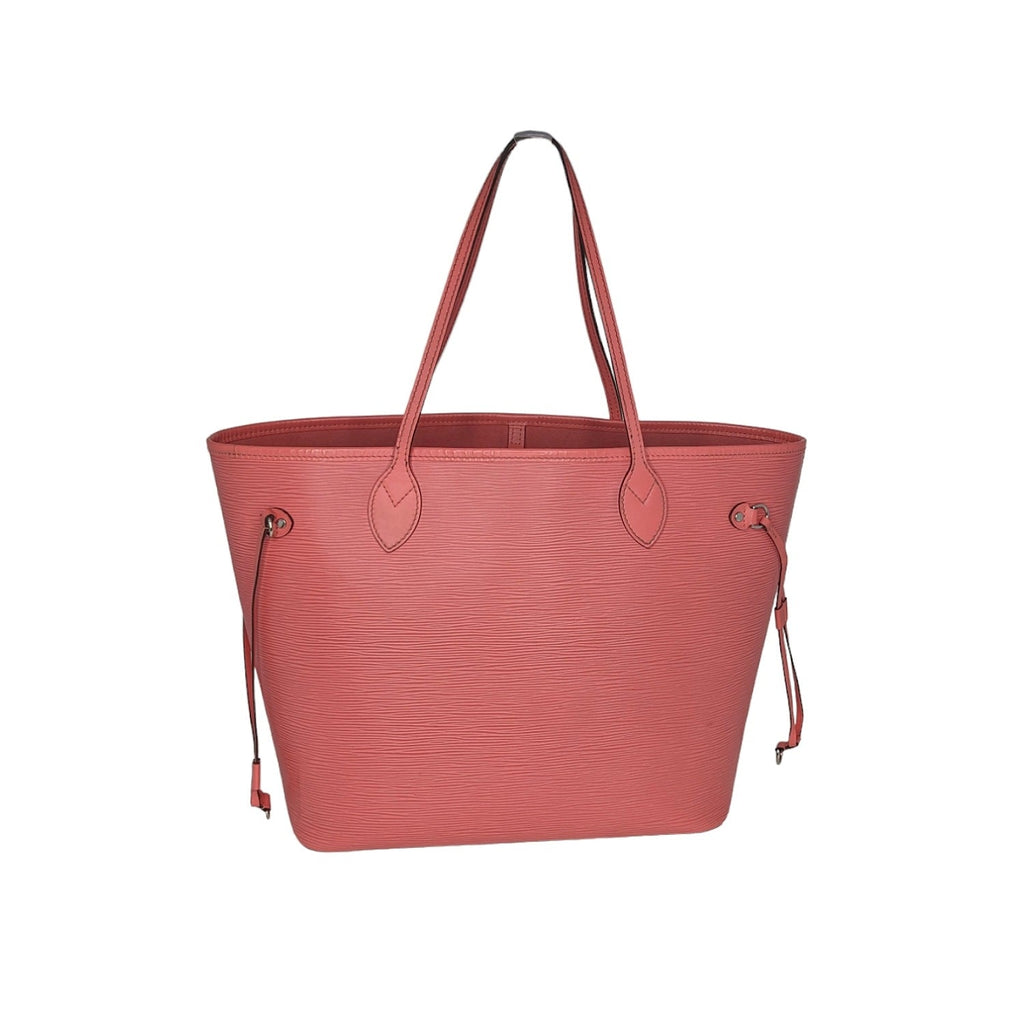 Louis Vuitton Coral EPI Neverfull MM Tote & Pochette