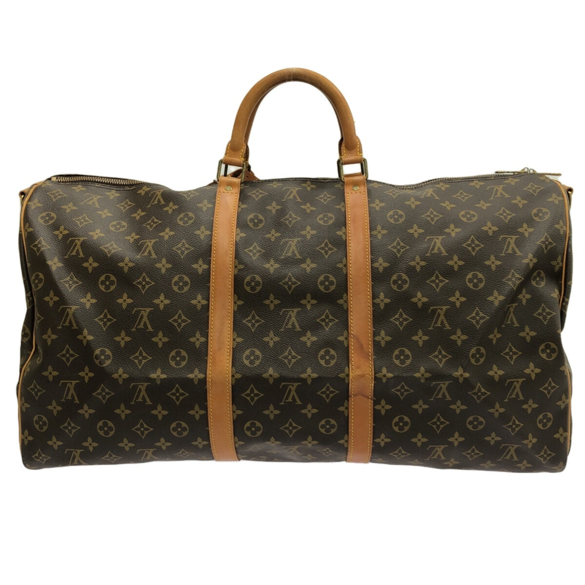 Louis Vuitton Keepall Bandoulière 60  Canvas Travel Bag ()