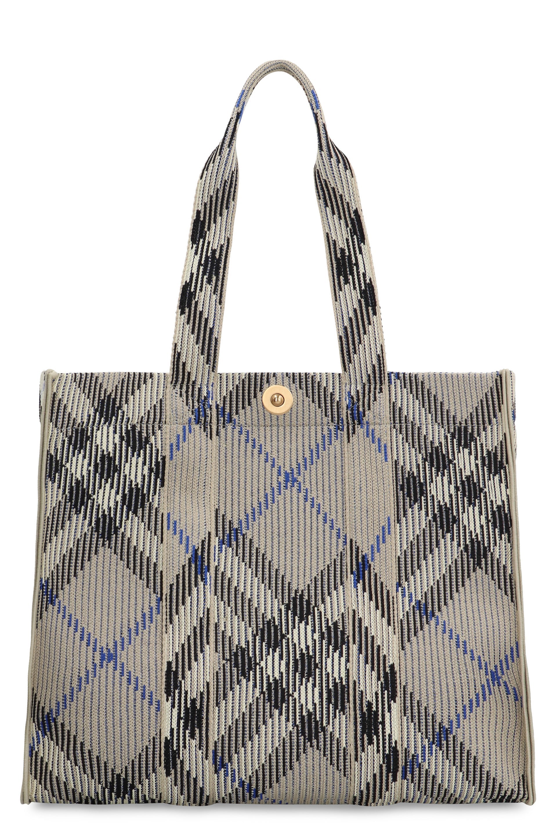 CHECK MEDIA CANVAS TOTE BAG