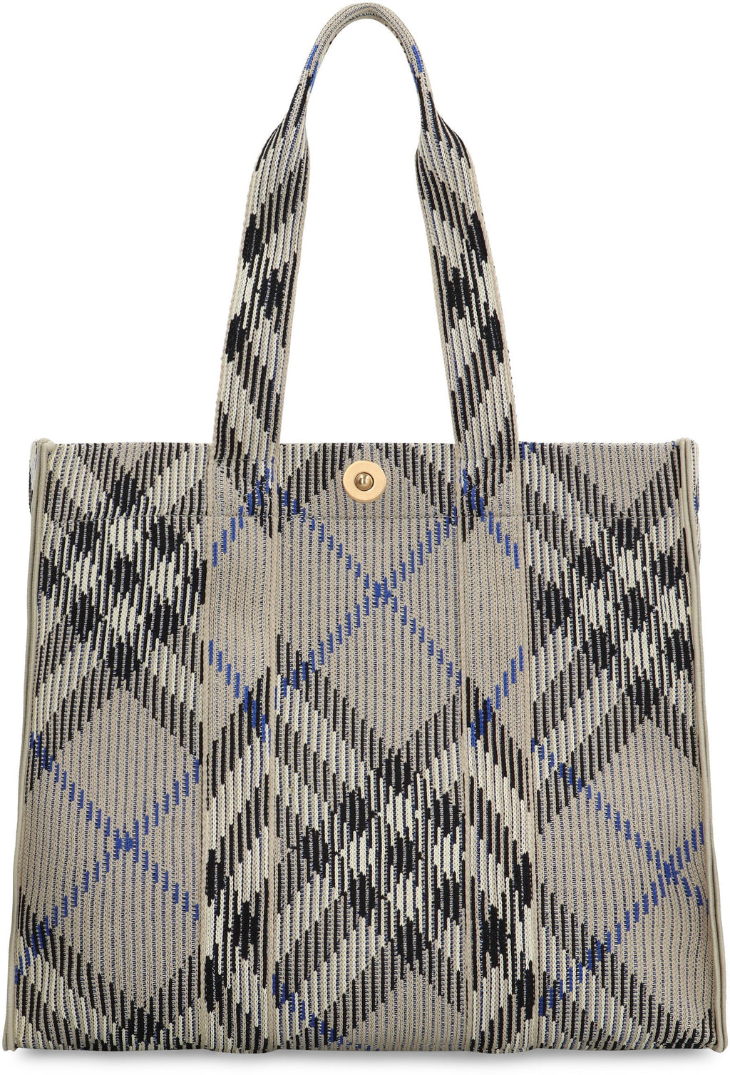 CHECK MEDIA CANVAS TOTE BAG